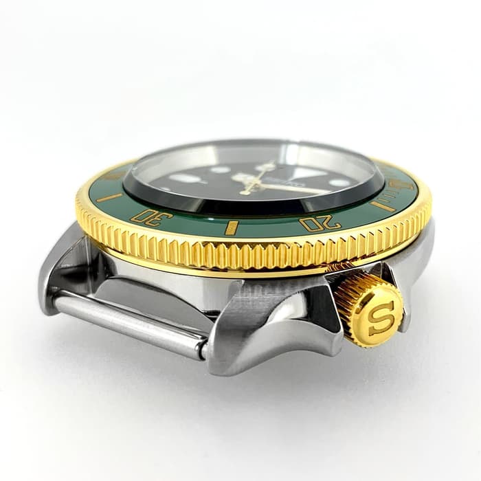 Ceramic Insert - SRP Turtle Black X Gold - DLW WATCHES