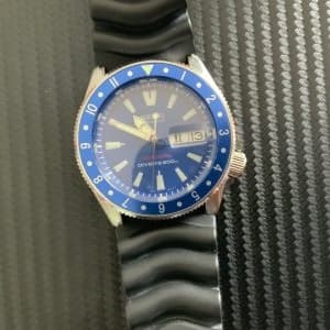 CP026 - Seiko SKX Flat Day Date Cyclops Crystal Sapphire for SKX007 SRPD -  Chronospride Indonesia